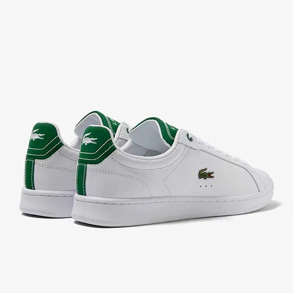 Giày Thể Thao Nam Lacoste Carnaby Pro 2231 SMA WHT/GRN 746SMA0034082 Màu Trắng/Xanh Size 42