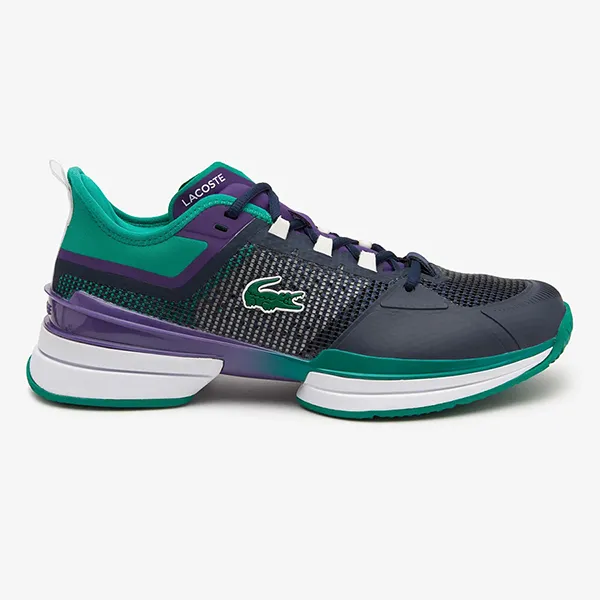 Giày Thể Thao Nam Lacoste Men's AG-LT21 Ultra Tennis Shoes 44SMA0060 Màu Đen - Xanh
