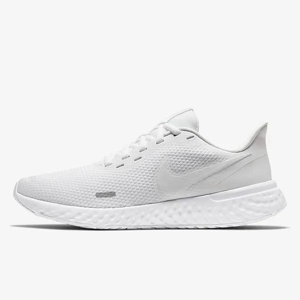 Giày Thể Thao Nam Nike Revolution 5 White BQ3204-103 Màu Trắng Size 41 - Giày - Vua Hàng Hiệu
