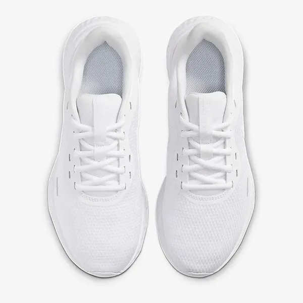 Giày Thể Thao Nam Nike Revolution 5 White BQ3204-103 Màu Trắng Size 41 - Giày - Vua Hàng Hiệu