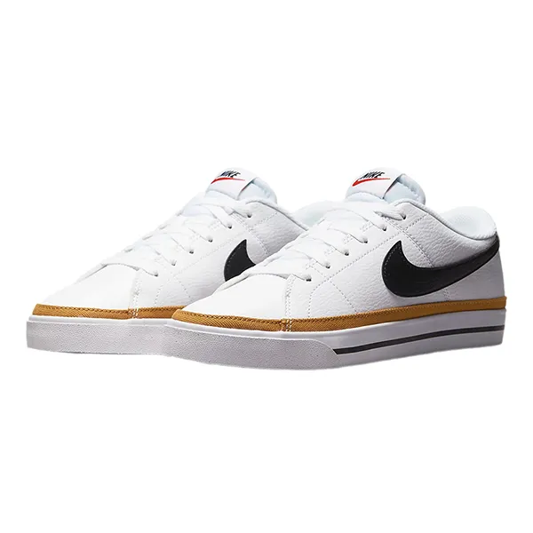 Giày Thể Thao Nike Court Legacy Next Nature DH3161-100 Màu Trắng Phối Vàng Size 39 - Giày - Vua Hàng Hiệu
