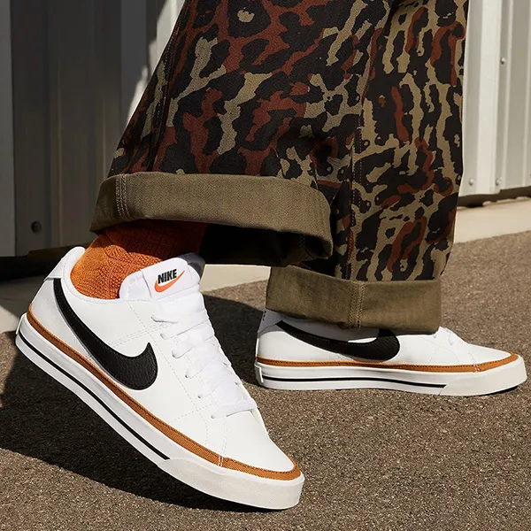 Giày Thể Thao Nike Court Legacy Next Nature DH3161-100 Màu Trắng Phối Vàng Size 39 - Giày - Vua Hàng Hiệu