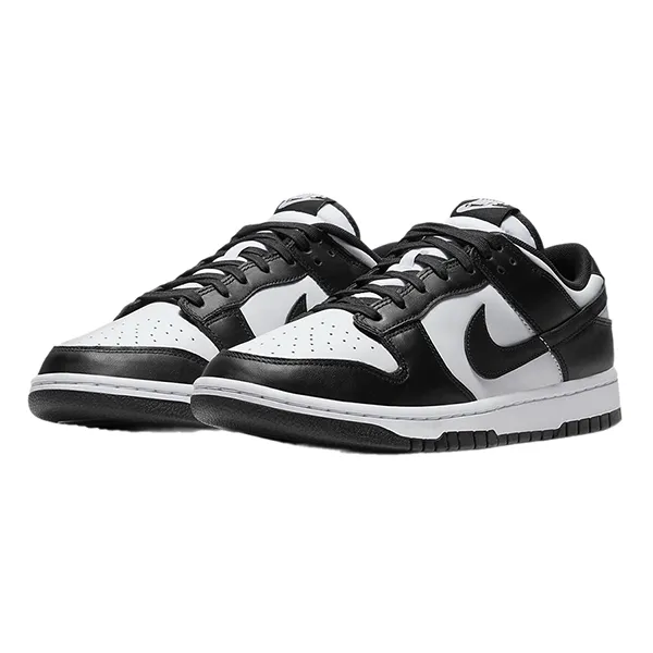 Giày Thể Thao Nike Dunk Low Retro DD1391-100 Màu Đen - Trắng Size 39