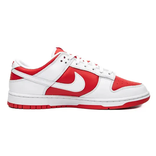 Giày Thể Thao Nam Nike Dunk Low Retro DD1391-600 Màu Trắng - Đỏ Size 42