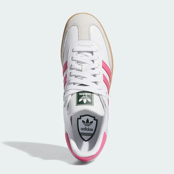 Giày Thể Thao Nữ Adidas Samba OG Shoes JI2013 Màu Trắng - Hồng Size 36.5