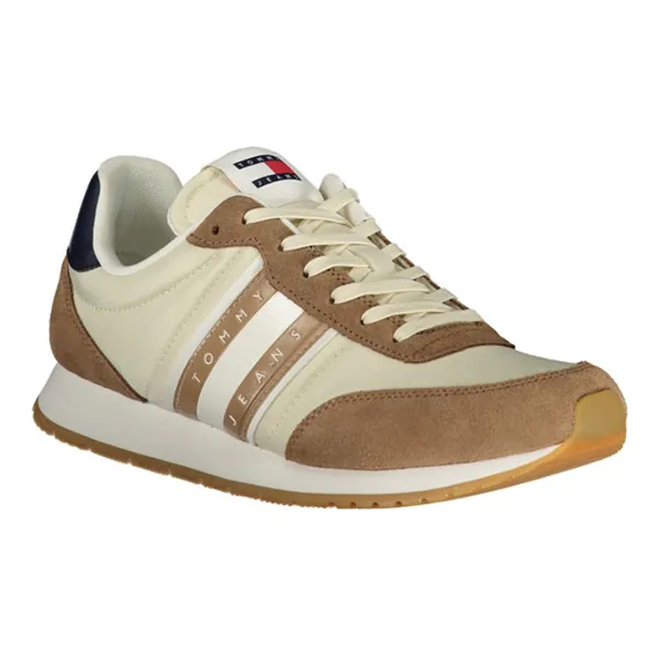 Giày Thể Thao Nam Tommy Hilfiger EM0EM01351_BEGWE Màu Be Size 41