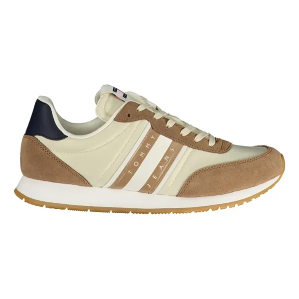 Giày Thể Thao Nam Tommy Hilfiger EM0EM01351_BEGWE Màu Be Size 41