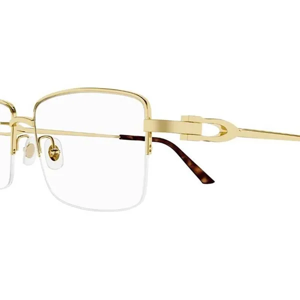 Gọng Kính Nam Cartier CT0319O 001 Màu Vàng Gold - Kính mắt - Vua Hàng Hiệu