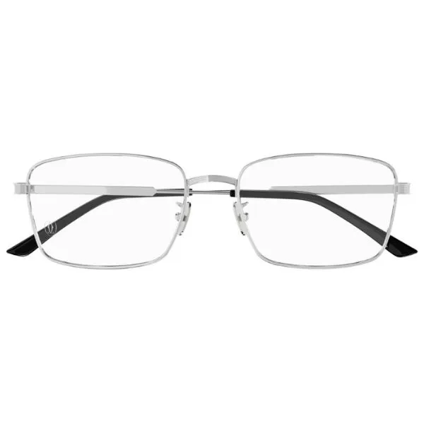 Gọng Kính Nam Cartier CT0347O 002 Màu Bạc - Kính mắt - Vua Hàng Hiệu
