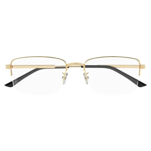 Gọng Kính Nam Cartier CT0348O 001 Màu Vàng Gold