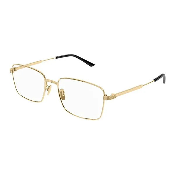 Gọng Kính Nam Cartier Glasses Frame CT0347O 001 Màu Vàng Gold