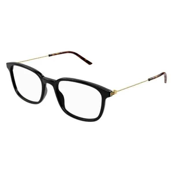 Gọng Kính Nam Gucci GG1577O 001 Màu Vàng Đen
