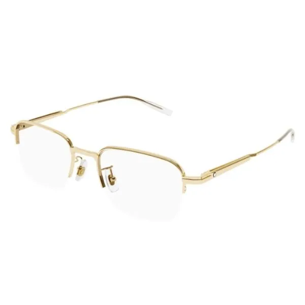 Gọng Kính Nam Montblanc MB0220OA 002 Màu Vàng Gold