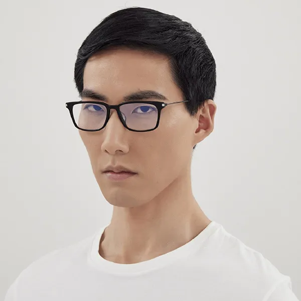 Gọng Kính Nam Yves Saint Laurent YSL Eyeglasses SL625 001 Màu Đen