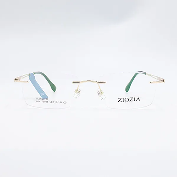 Gọng Kính Nam Ziozia KHHTT9038 C2 Màu Vàng Đen