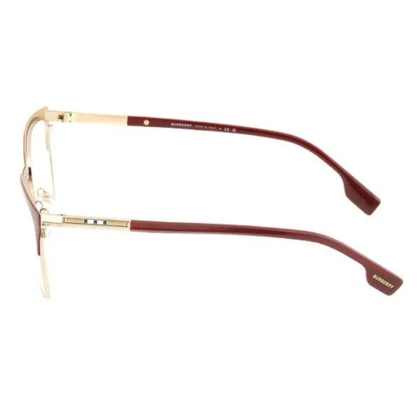 Gọng Kính Nữ Burberry 0BE1362 129254 Màu Vàng - Đỏ