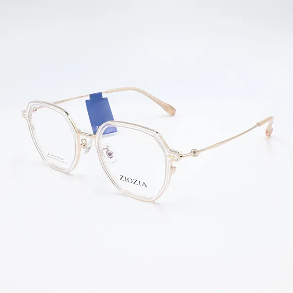 Gọng Kính Nữ Ziozia Glasses Frame KKDSiT6159 C2 Màu Vàng Gold - Kính mắt - Vua Hàng Hiệu