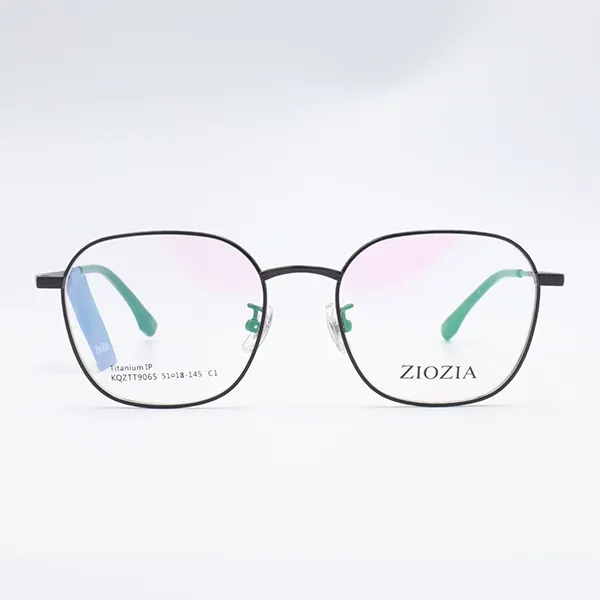 Gọng Kính Nữ Ziozia Glasses Frame KQZTT9065 C1 Màu Đen - Kính mắt - Vua Hàng Hiệu