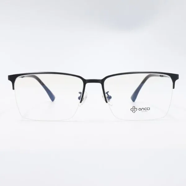 Gọng Kính Unisex Ancci AC34146 C1 Màu Đen - Kính mắt - Vua Hàng Hiệu