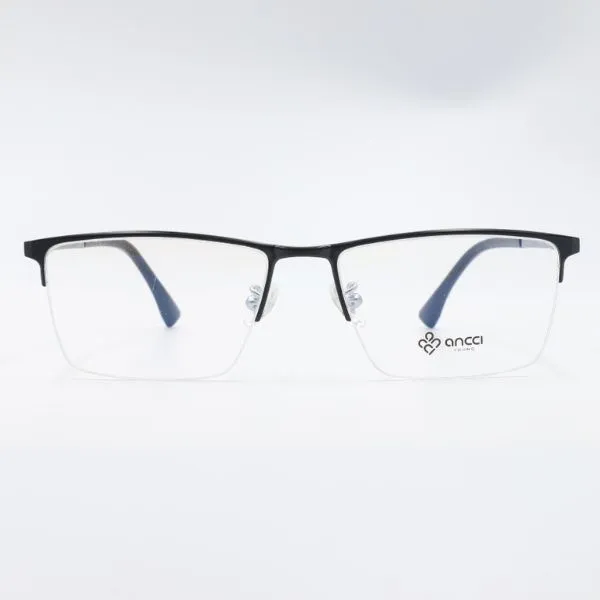 Gọng Kính Unisex Ancci AC34147 C1 Màu Đen - Kính mắt - Vua Hàng Hiệu