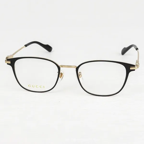 Gọng Kính Unisex Gucci GG1740OK 001 Màu Đen/Gold