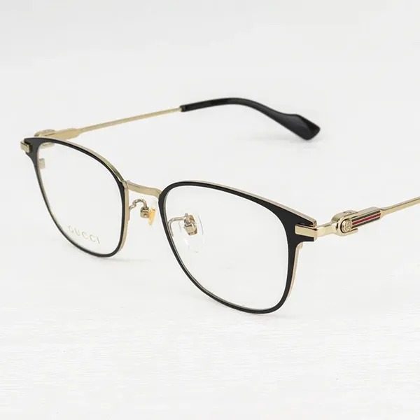 Gọng Kính Unisex Gucci GG1740OK 001 Màu Đen/Gold