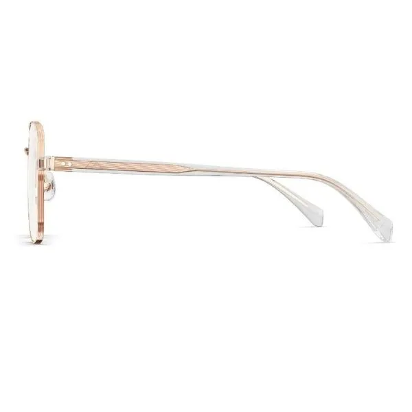 Gọng Kính Unisex Molsion MJ7189 B30 Màu Vàng Hồng - Kính mắt - Vua Hàng Hiệu