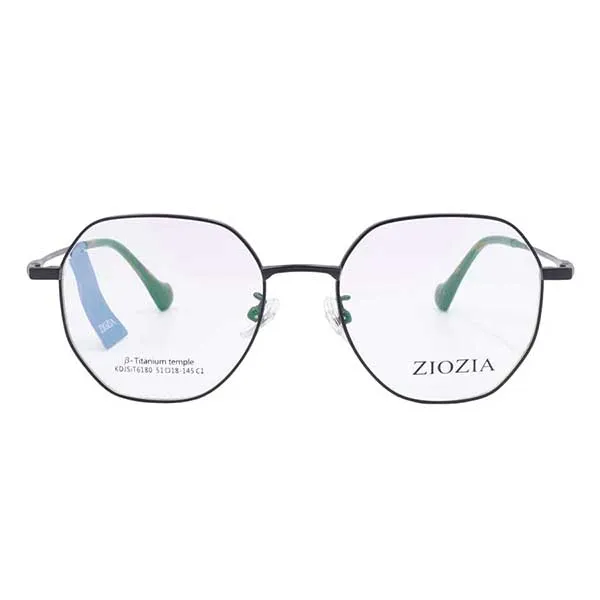 Gọng Kính Unisex Ziozia Eyeglasses KDJSIT6180 C1 Màu Đen