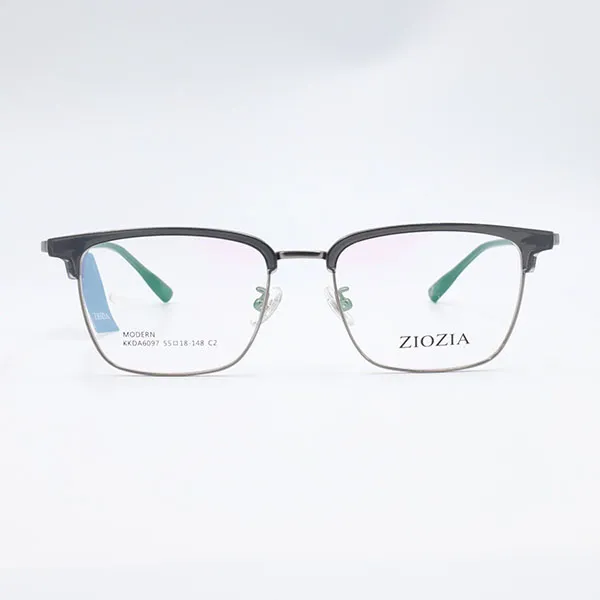 Gọng Kính Unisex Ziozia KKDA6097 C2 Gun Metal