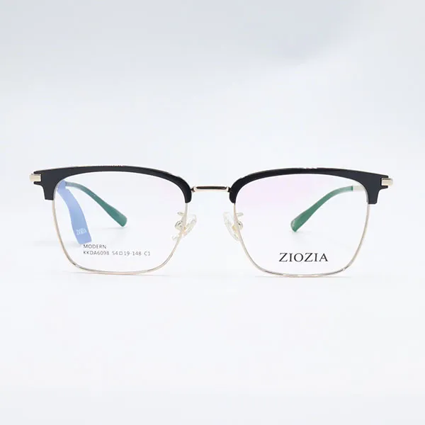 Gọng Kính Unisex Ziozia KKDA6098 C3 Màu Gun Metal