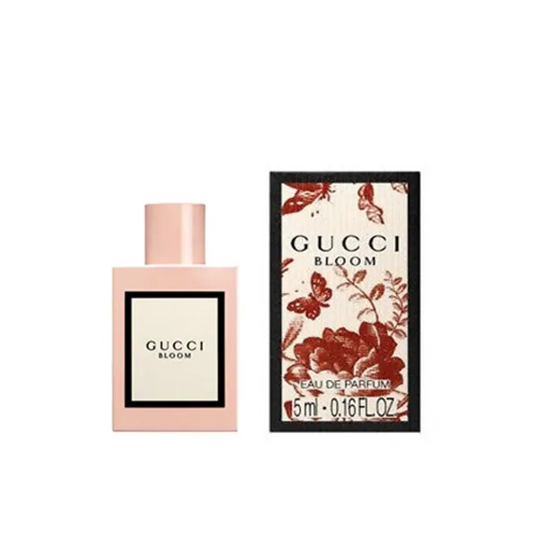 Set Nước Hoa Nữ Gucci Bloom + Flora Gorgeous Gardenia EDP (4 x 5ml) - Nước hoa - Vua Hàng Hiệu