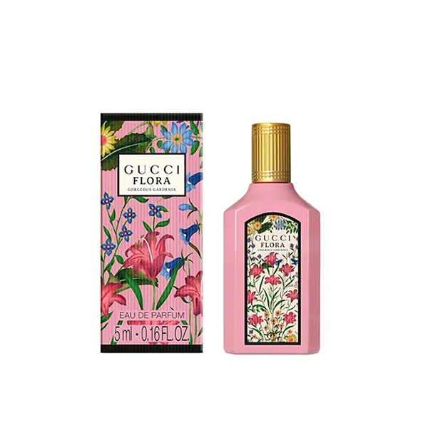 Set Nước Hoa Nữ Gucci Bloom + Flora Gorgeous Gardenia EDP (4 x 5ml) - Nước hoa - Vua Hàng Hiệu