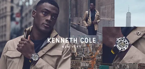 Kính Mát Nam Kenneth Cole Smoke Gradient Pilot Sunglasses KC1318 10B 58 Màu Tím