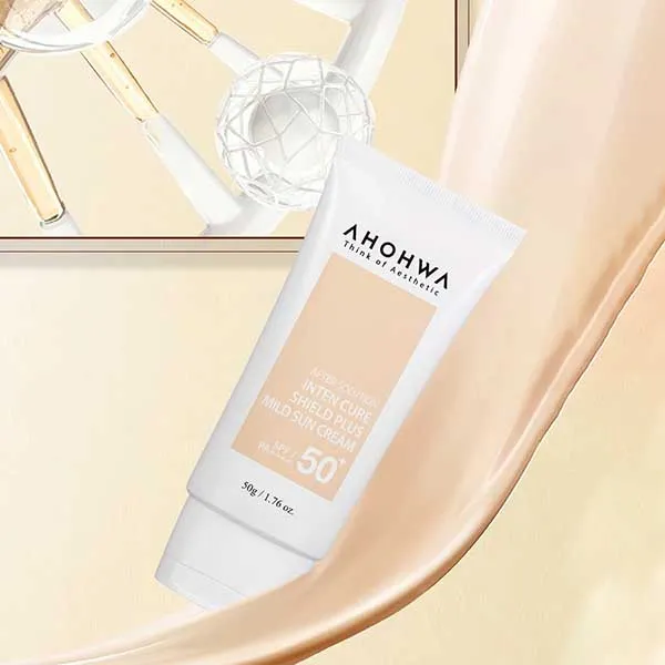 Kem Chống Nắng Ahohwa Inten Cure Shield Plus Mild Sun Cream SPF50+/PA++++ 50g - Kem chống nắng - Vua Hàng Hiệu