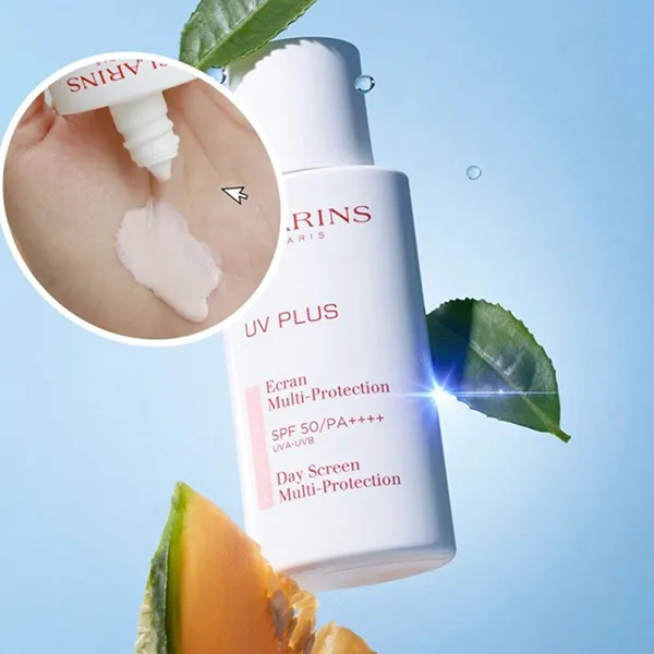 Kem Chống Nắng Clarins UV Plus Rosy Glow SPF50/PA++++ 50ml - Kem chống nắng - Vua Hàng Hiệu