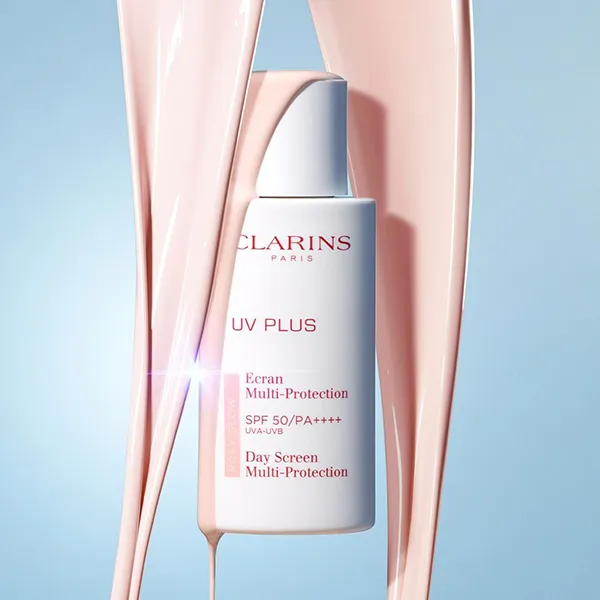 Kem Chống Nắng Clarins UV Plus Rosy Glow SPF50/PA++++ 50ml - Kem chống nắng - Vua Hàng Hiệu