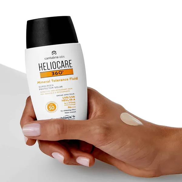 Kem Chống Nắng Heliocare 360 Mineral Tolerance Fluid SPF50/PA++++ 50ml - Kem chống nắng - Vua Hàng Hiệu