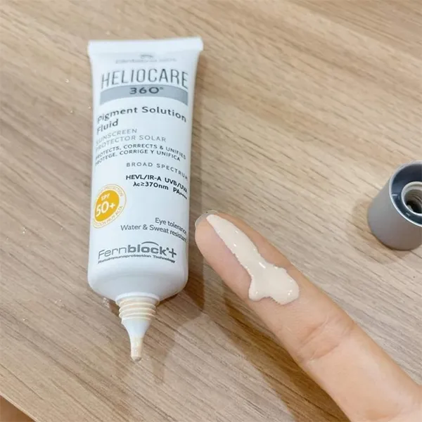 Kem Chống Nắng Heliocare 360 Pigment Solution Fluid SPF50/PA++++ 50ml - Kem chống nắng - Vua Hàng Hiệu
