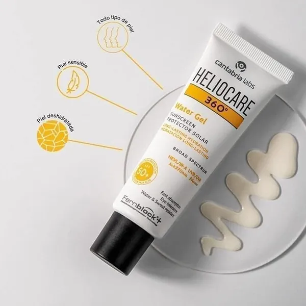Kem Chống Nắng Heliocare 360 Water Gel SPF 50+ 50ml - Kem chống nắng - Vua Hàng Hiệu