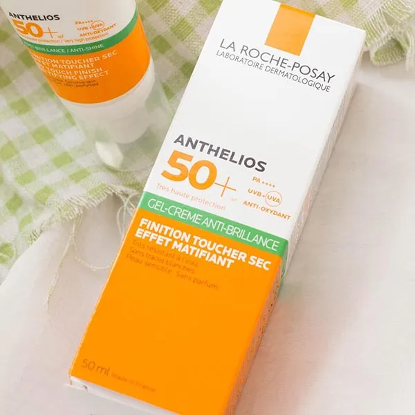 Kem Chống Nắng Hỗ Trợ Kiềm Dầu La Roche-Posay Anthelios SPF50+ Gel-creme Anti-brillance 50ml - Kem chống nắng - Vua Hàng Hiệu