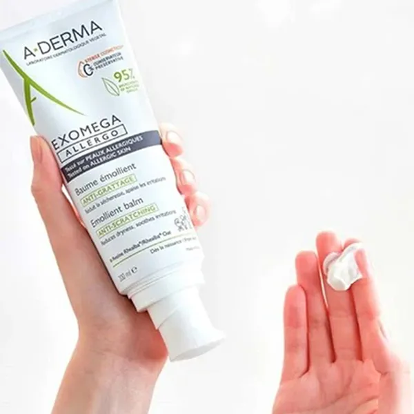 Kem Dưỡng Ẩm Cho Khô, Da Cơ Địa A-Derma Exomega Allergo Emollient Balm 200ml