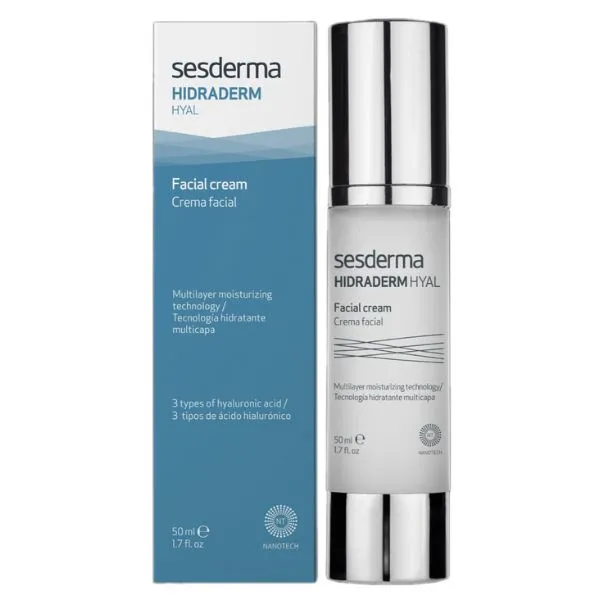Kem Dưỡng Ẩm Chuyên Sâu Sesderma Hidraderm Hyal Facial Cream 50ml - Mỹ phẩm - Vua Hàng Hiệu