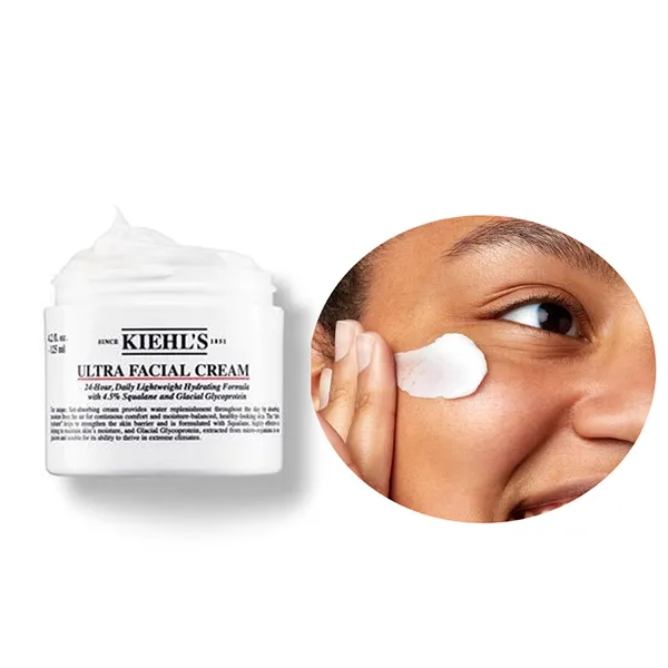 Set Dưỡng Da Kiehl's Best In Glass Skincare 2 Món (Serum Vitamin C Sáng Da 30ml + Kem Dưỡng Ultra Facial 50ml)