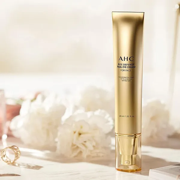 Kem Dưỡng Hỗ Trợ Giảm Quầng Thâm Và Nếp Nhăn Vùng Mắt AHC Age Defense Real Eye Cream For Face 40ml - Mỹ phẩm - Vua Hàng Hiệu