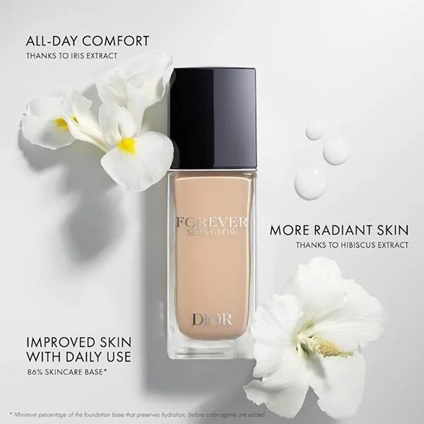 Kem Nền Dior Forever Skin Glow SPF20 Tone 1W 30ml