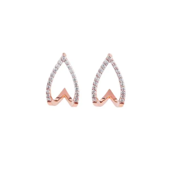 Khuyên Tai Nữ Morina Earrings H0534 Màu Vàng Hồng