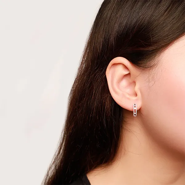 Khuyên Tai Nữ Morina Earrings H0845 Màu Vàng Trắng - Trang sức - Vua Hàng Hiệu