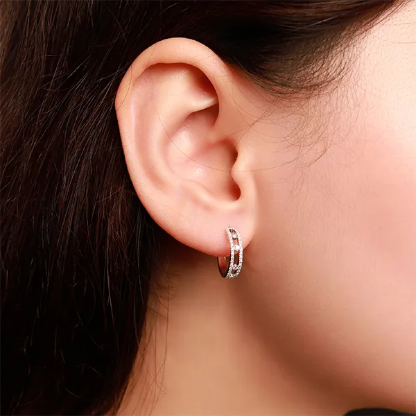 Khuyên Tai Nữ Morina Earrings H0845 Màu Vàng Trắng - Trang sức - Vua Hàng Hiệu
