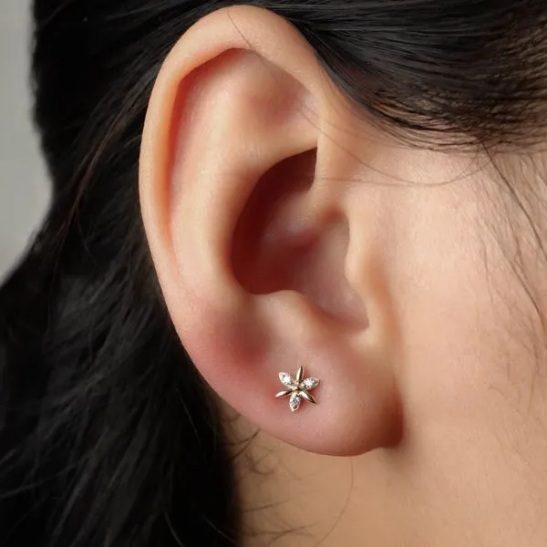 Khuyên Tai Nữ Morina Earrings H3176 Màu Vàng Gold - Trang sức - Vua Hàng Hiệu