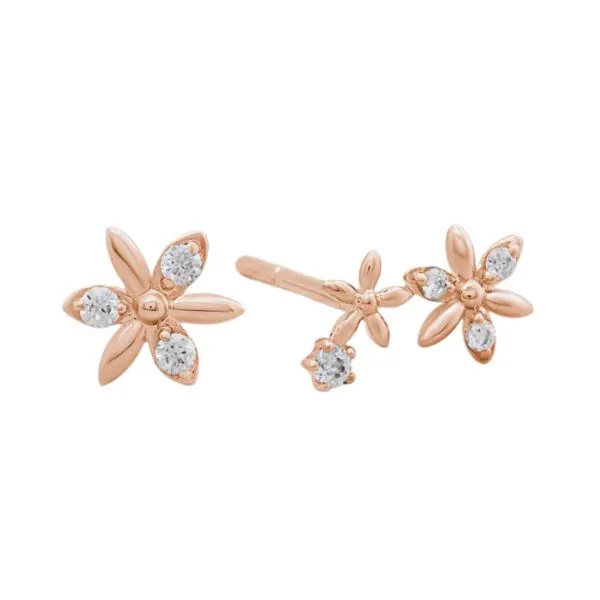 Khuyên Tai Nữ Morina Earrings H3176 Màu Vàng Hồng